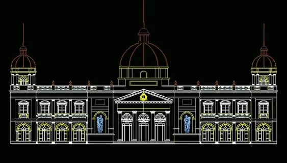 欧式构造 建筑外观图片