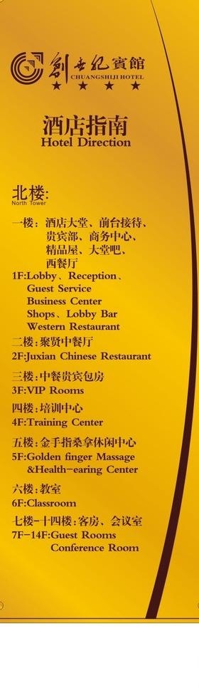 酒店指示牌图片