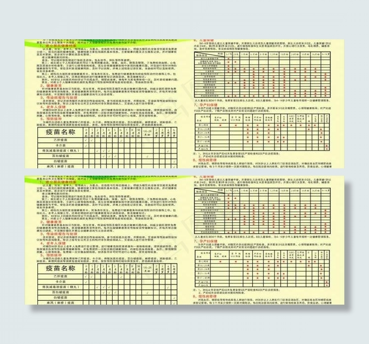 医院服务项目图片cdr矢量模版下载