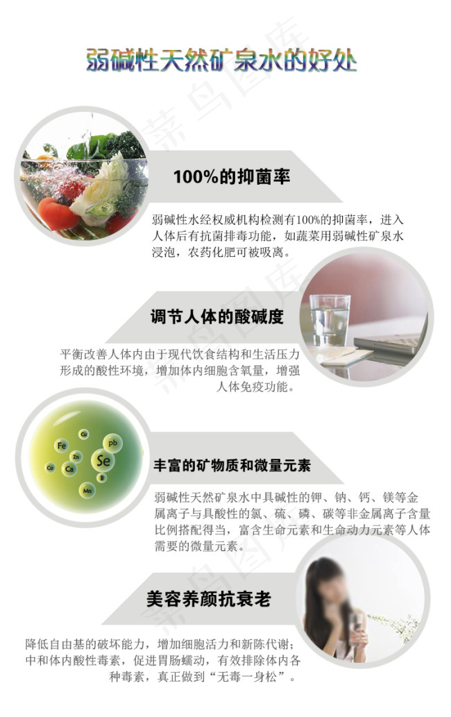 弱碱性天然矿泉水好处psd模版下载