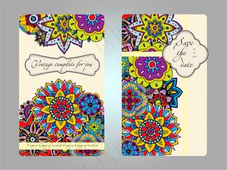 结婚邀请函背景花纹图片