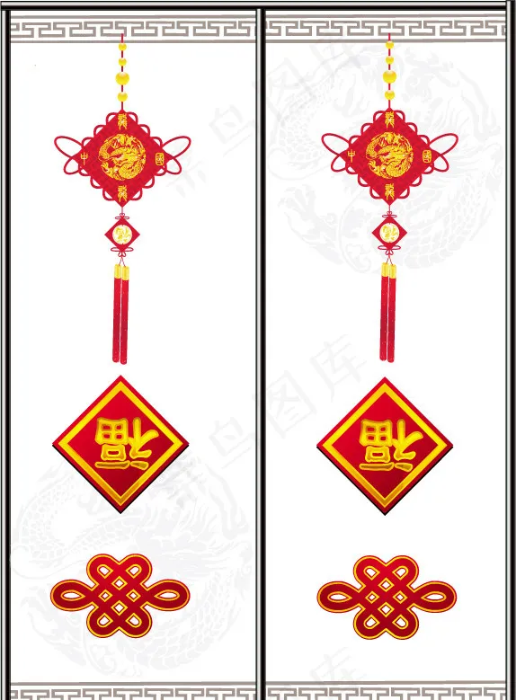 移门图ai矢量模版下载