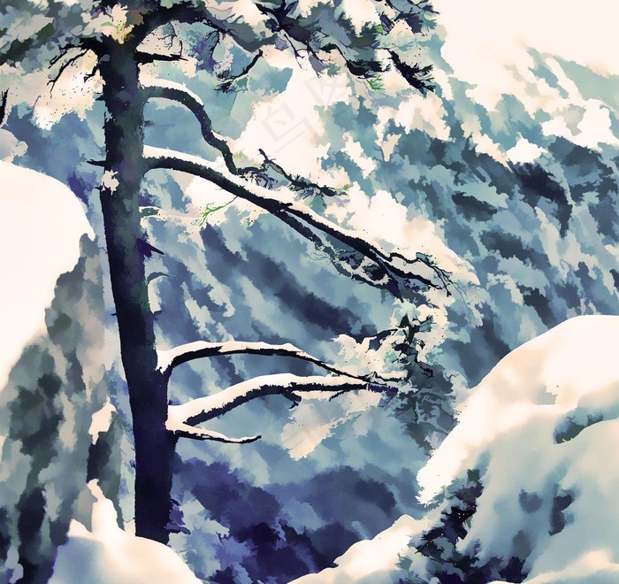 风景装饰画图片