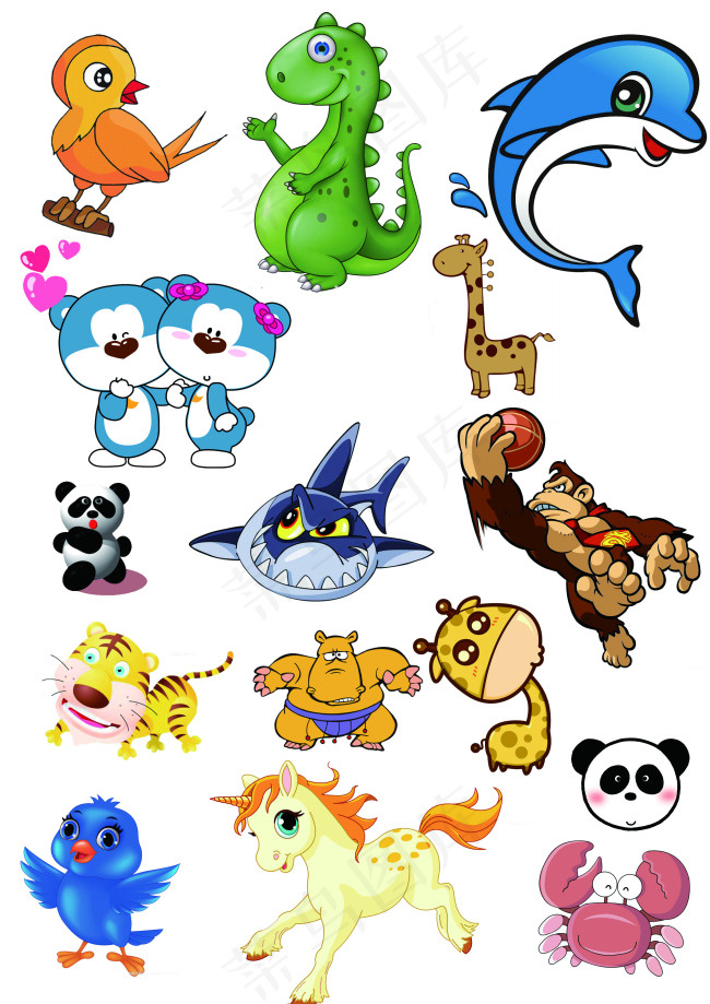动物扣图