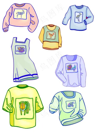 卡通衣服抠图