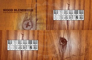 10款高清晰木纹背景效果PS笔刷
