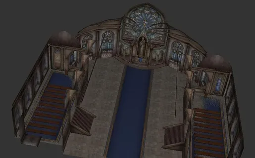 勇者战魔王场景 教堂