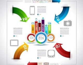 信息图形设计元素矢量素材二