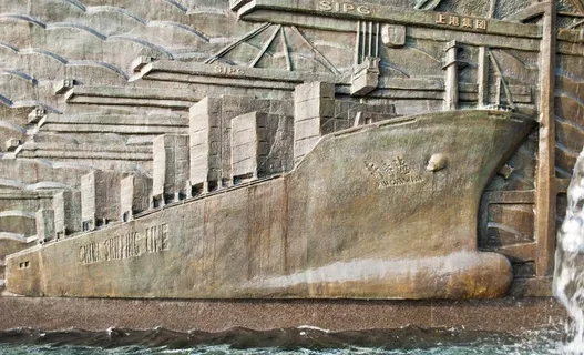 中国海运浮雕图片