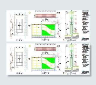 中海康城景观cad细部图