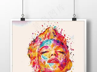 企业文化创造未来展板设计