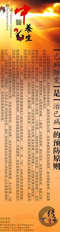 中医治未病图片psd模版下载