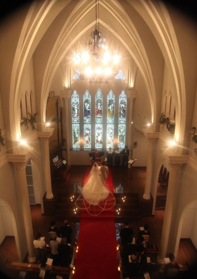教堂结婚典礼仪式图片