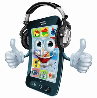 听音乐的手机图片