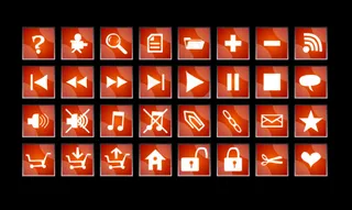 红色购物网站FLASH按钮