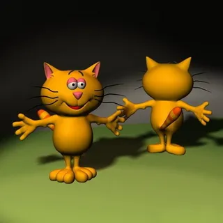 动漫卡通形象模型模具素材免费下载3...