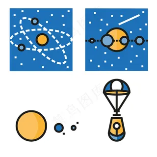 精美手绘icon图标