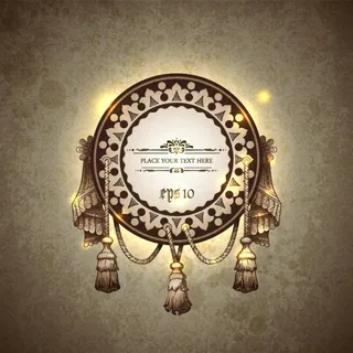 精美的欧式挂件