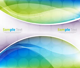 绚丽动感背景矢量图下载