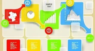 向量的业务模板创意设计01