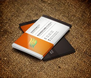 质感多色商业名片模板