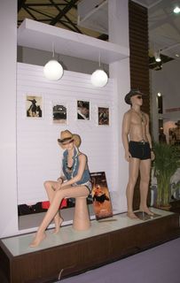 陈列 内衣 模特图片