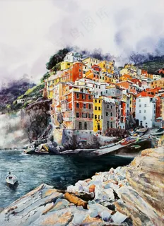 海边古城图片 海边古城图片