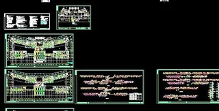 水源热泵空调全套图纸