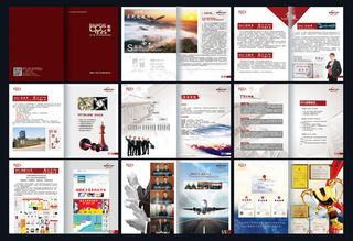 电商画册设计矢量素材