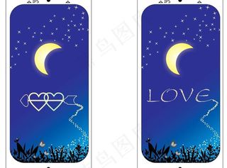 夜光手机壳图片