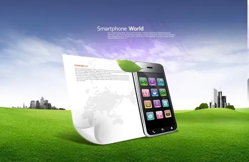 电子商务创意主题PSD素材