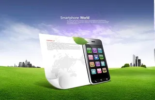 电子商务创意主题PSD素材