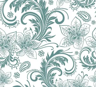 欧式花纹矢量素材图片