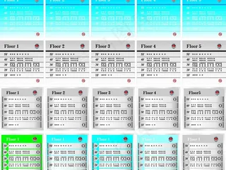 楼层指示牌图片