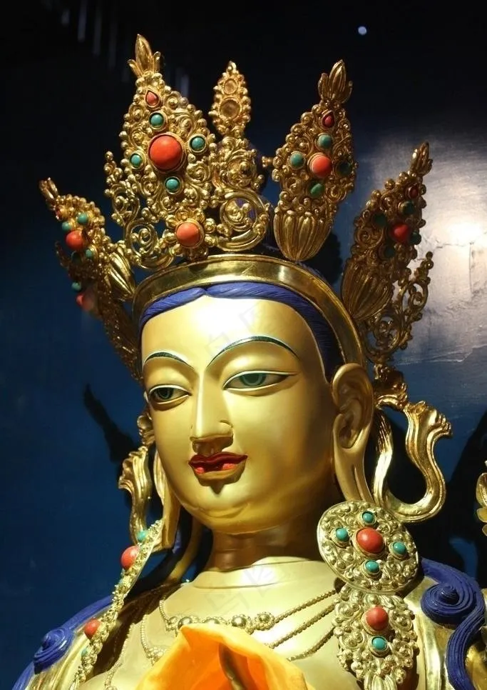 鎏金佛像图片