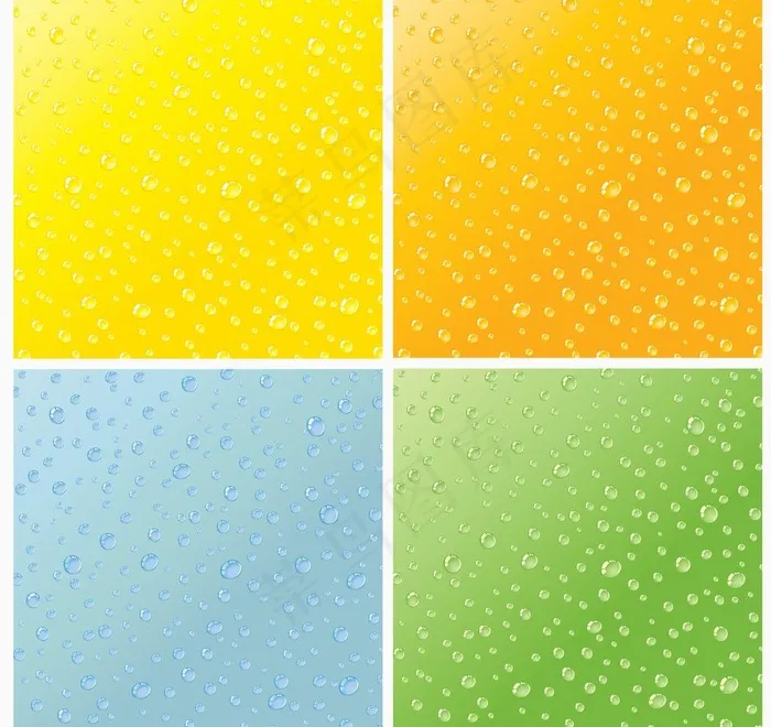 水滴背景素材图片eps,ai矢量模版下载
