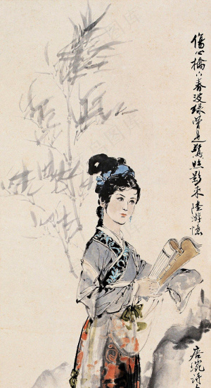 仕女图片