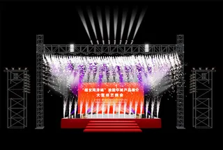 文艺晚会舞台设计PSD分层图