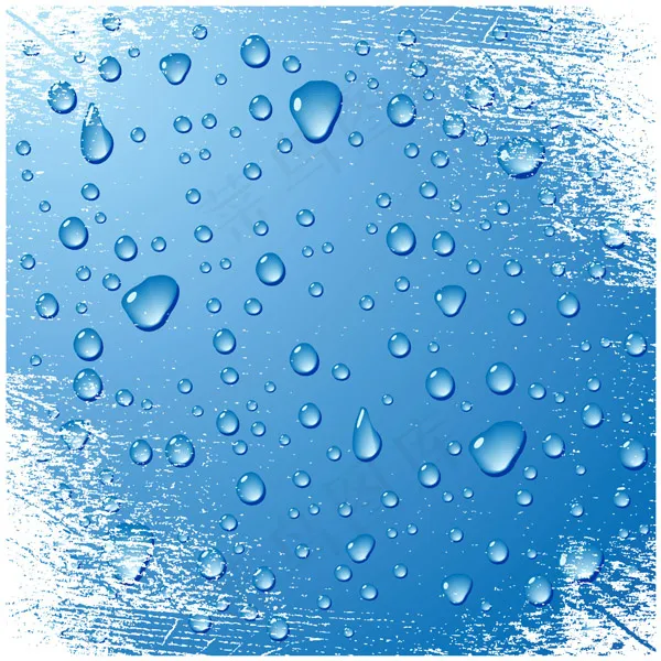 矢量水珠水滴动态背景素材eps,ai矢量模版下载