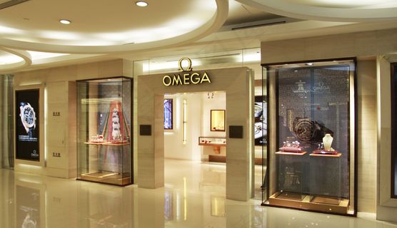 欧米茄 国际名表 奢侈品 店铺照片...