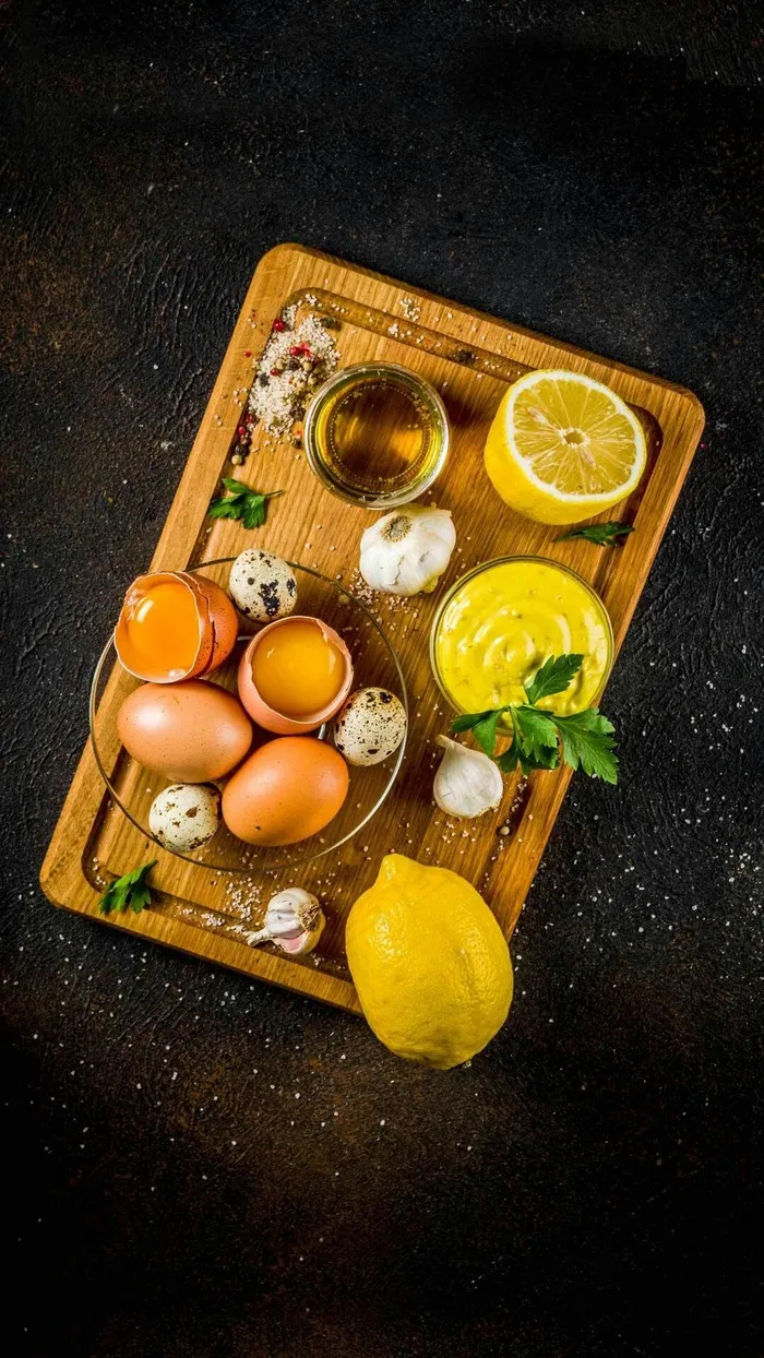 鸡蛋柠檬高清摄影图片