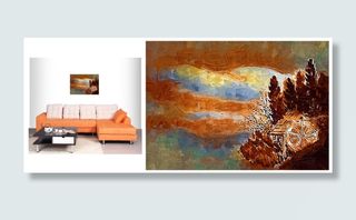 家居室内装饰挂画设计