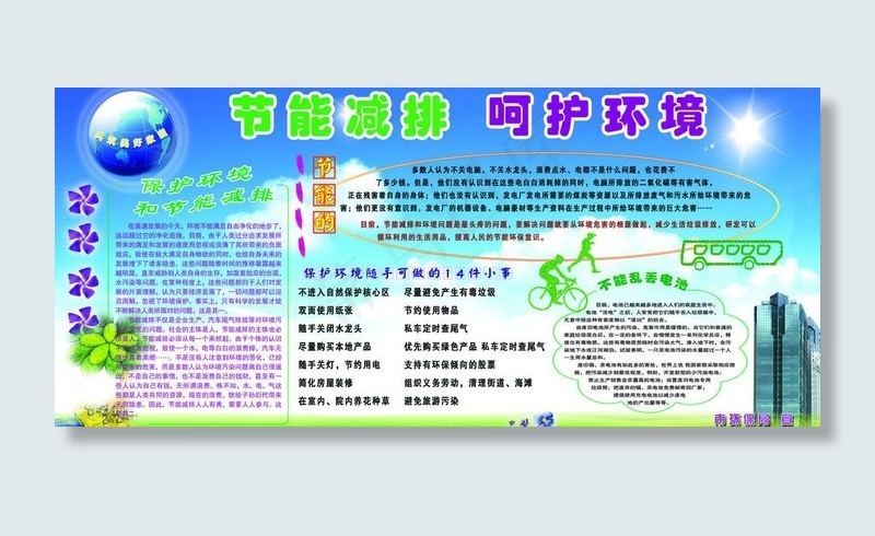 节能减排图片