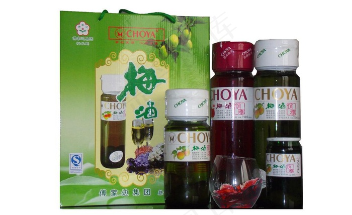 梅酒包装设计图片