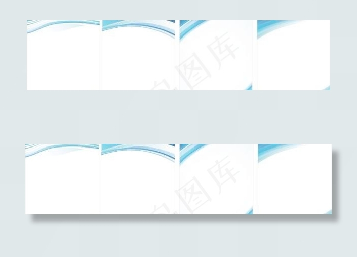 精品矢量展板一组