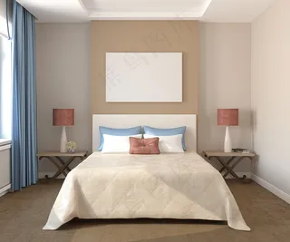 简约卧室装潢设计