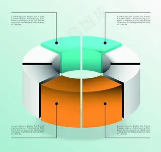 3d立体图表图片