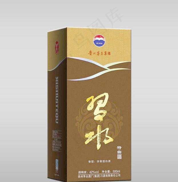 酒包装图片psd模版下载