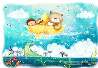 童话世界小熊图片