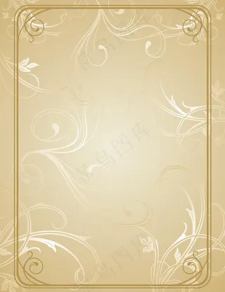 金色欧式花纹图片